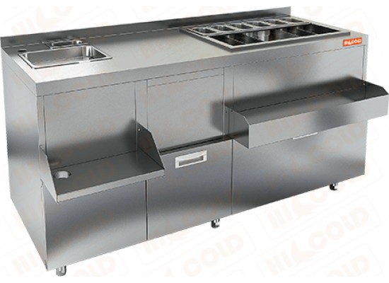 Барная станция  HICOLD  НБМКС-16/7БПК