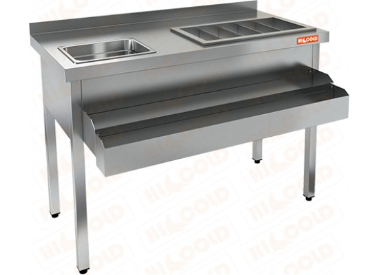 Барная станция открытая  HICOLD  НКС-12/7БК