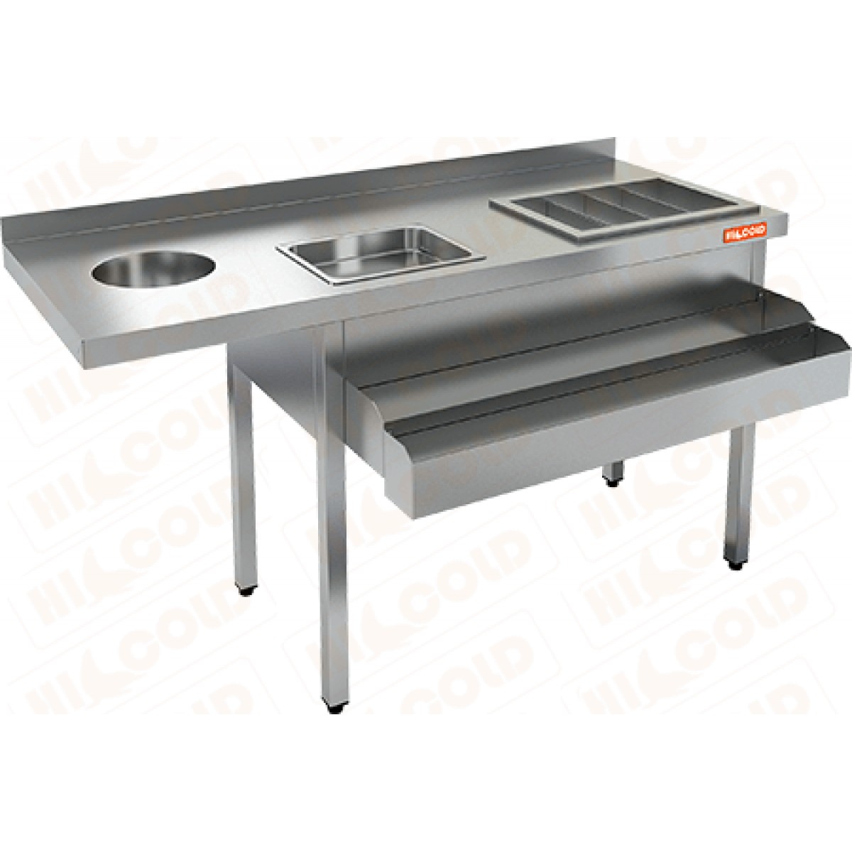 Барная станция открытая  HICOLD  НКС-15/5БК