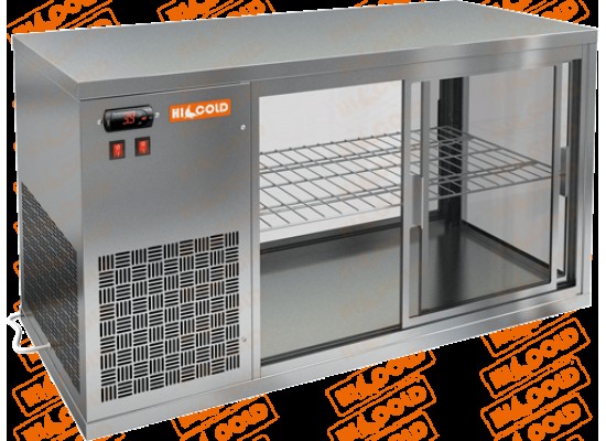 Настольная холодильная витрина сквозная HICOLD VRL T