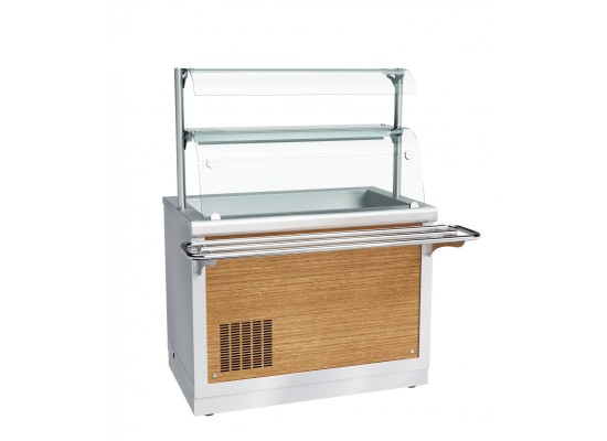 Прилавок для холодных закусок ПВВ(Н)-70Х-02-НШ