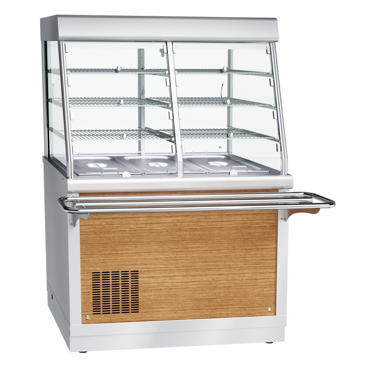 Прилавок для холодных закусок ПВВ(Н)-70Х-С-НШ