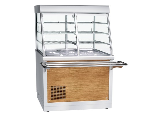 Прилавок для холодных закусок ПВВ(Н)-70Х-С-НШ
