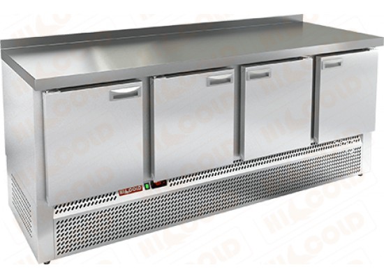 Стол охлаждаемый с полимерным покрытием (RAL 7004)  HICOLD  SNE 1111/TN W