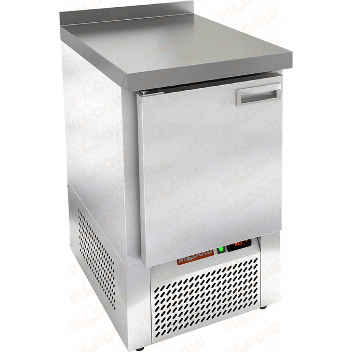 Стол охлаждаемый с полимерным покрытием (RAL 7004)  HICOLD  SNE 1/TN W