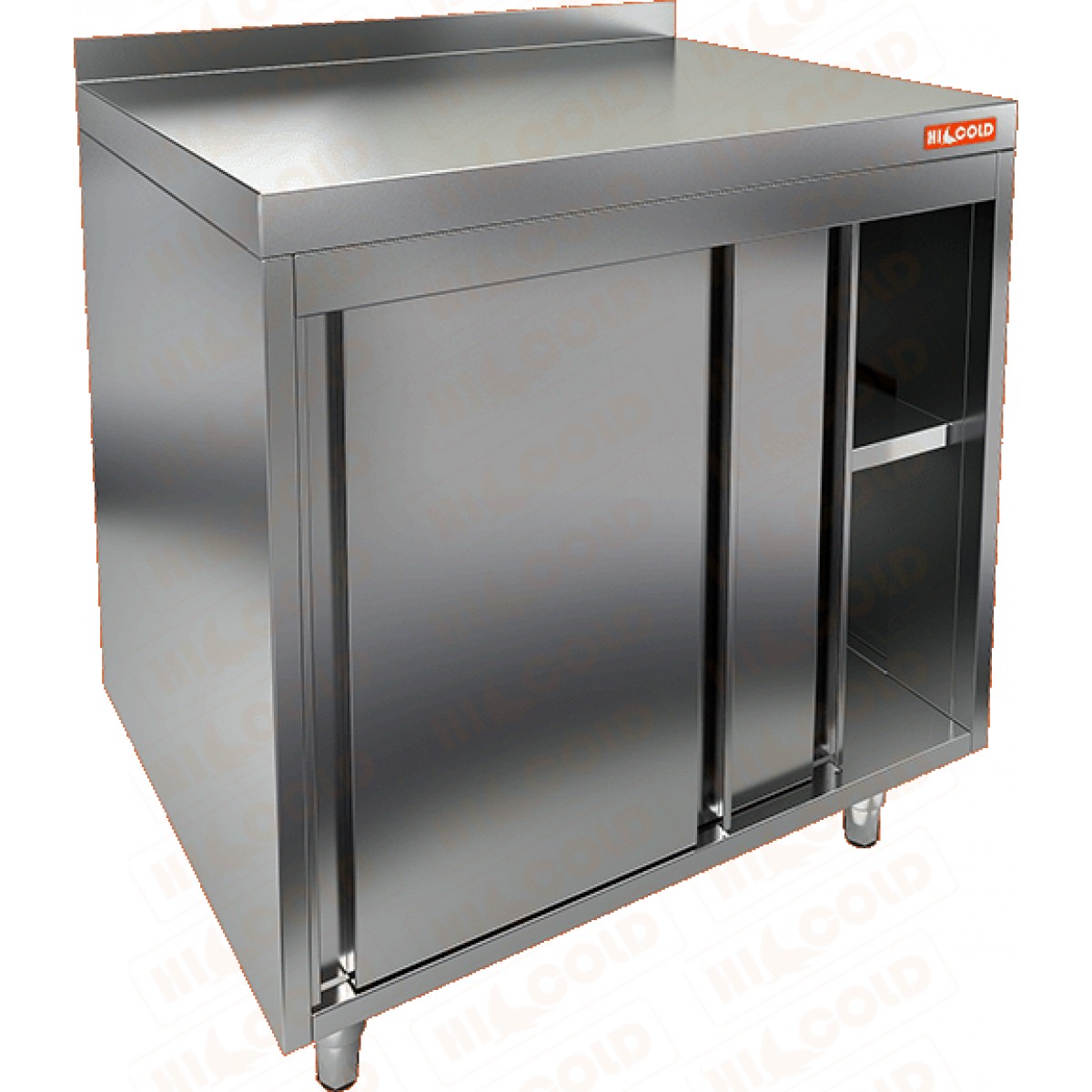 Стол закрытый купе с бортом  HICOLD  НБМСЗК-10/2,5Б